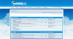 Desktop Screenshot of forums.phpbb-fr.com